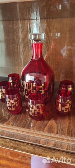 Графин с 6 рюмками