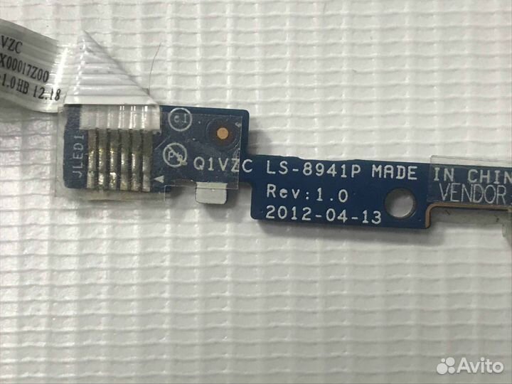 Плата LED для Acer Aspire One 756