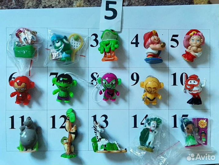 Продажа и обмен киндер сюрприз
