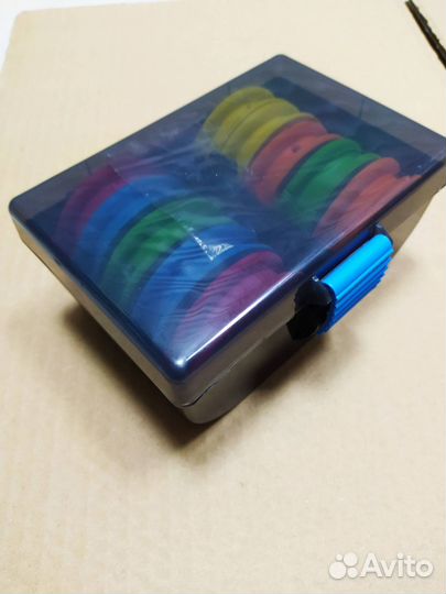 Поводочница круглая набор 10 шт разноцветная