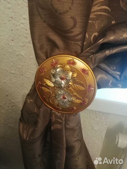 Шторы с ламбрекеном и тюлем