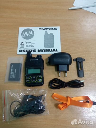 Рация mini Baofeng BF-T1 новая