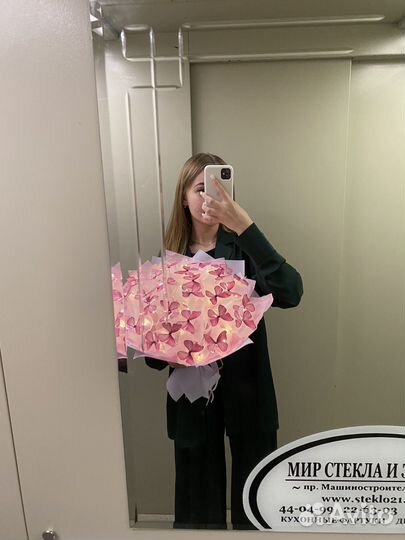Букет из бабочек