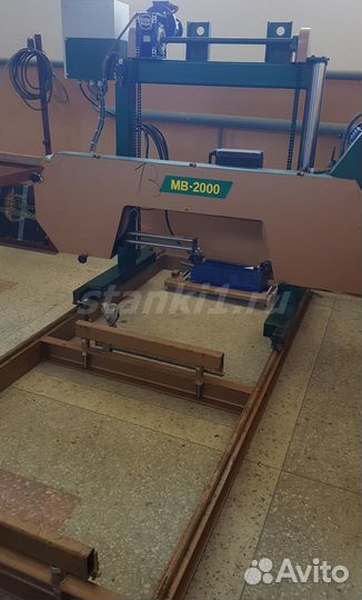 Ленточная пилорама мв-2000 (мв-2000А)