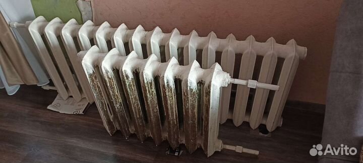 Продам чугунные батареи на лом