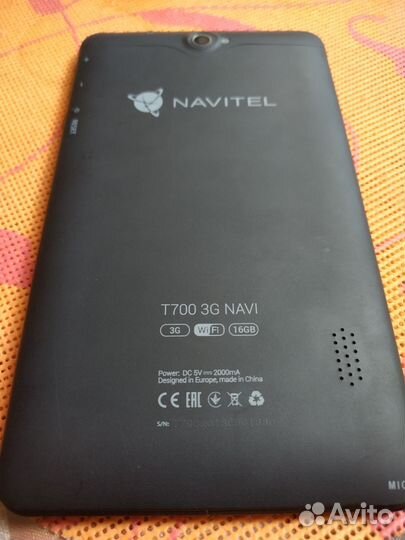 Планшет Navitel Т700. Навигатор