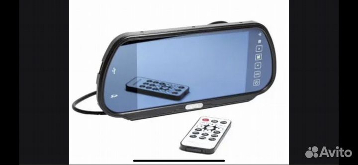 Зереало заднего вида с монитором и камерой