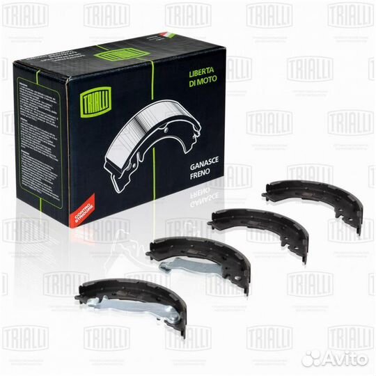 Trialli GF0864 Колодки торм. для а/м Hyundai Solar