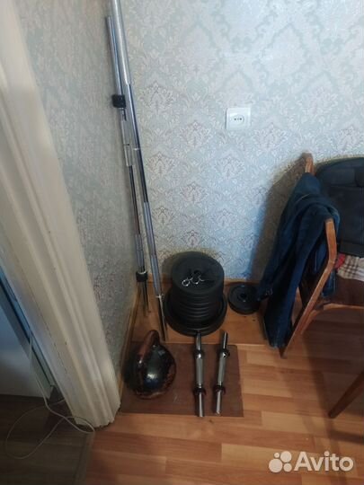 Штанга, гриф, блины, гантели, диски