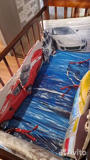 Бортики в детскую кроватку