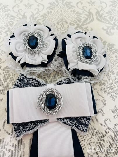 Банты на 1 сентября, галстук