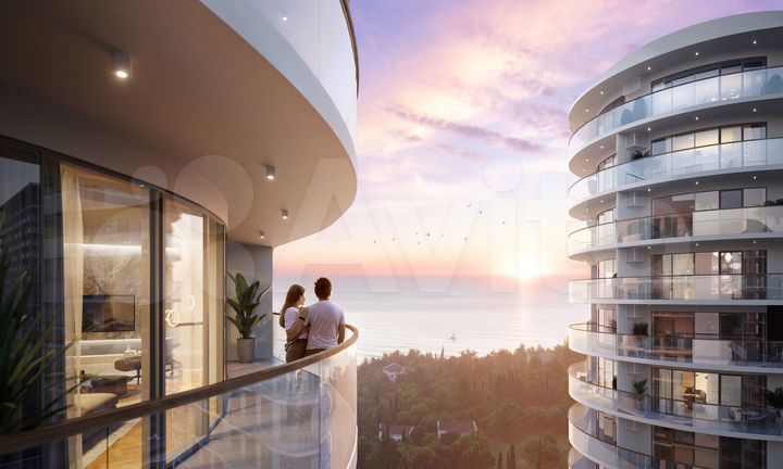 2-к. апартаменты, 58 м², 16/20 эт.