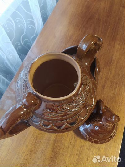 Чайник керамический СССР 3 л для кипятка