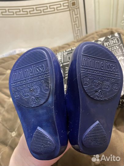 Туфли mini melissa 19-20
