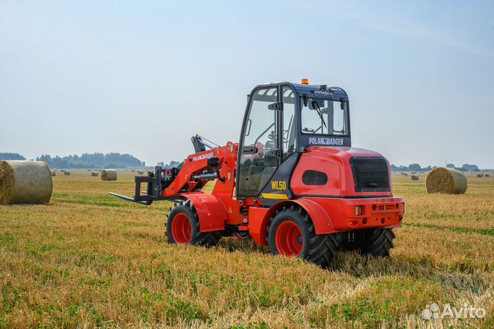 Мини-погрузчик Polar Badger WL50A, 2023