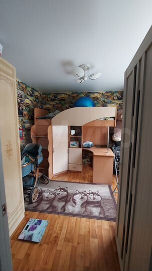 4-к. квартира, 61,2 м², 1/5 эт.