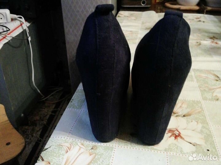 Туфли женские 38 размер натуральная замша