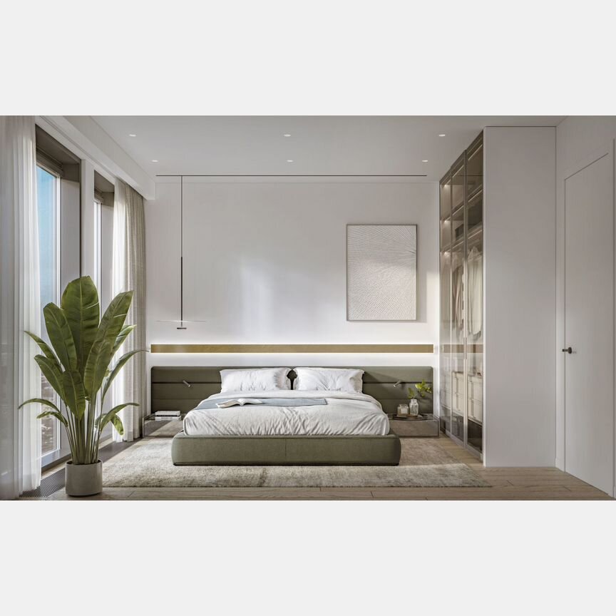 2-к. квартира, 66,6 м², 7/20 эт.