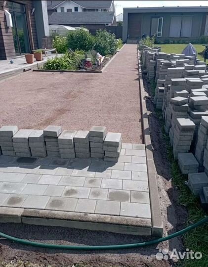Тротуарная плитка, брусчатка
