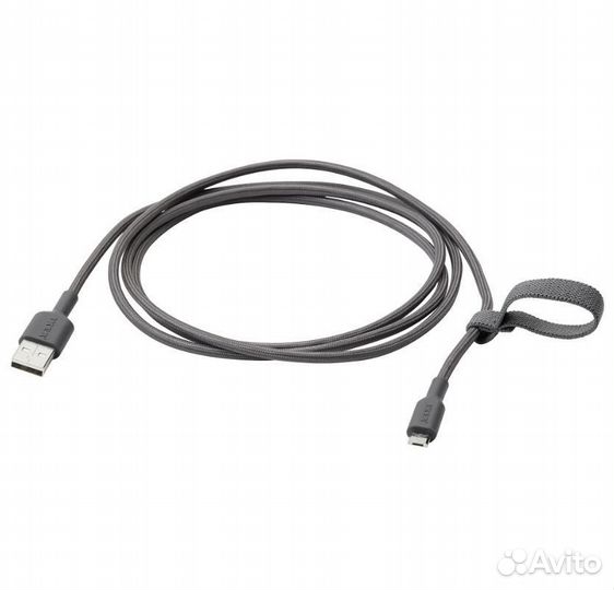 Кабель икеа лилльхульт USB А – micro-USB, 1.5 м