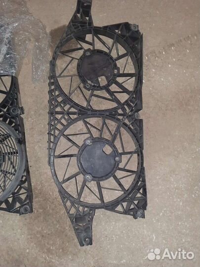 Кожух вентиляторов на мерседес вито виано 639