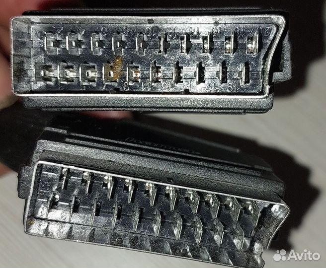 Кабель Scart-Scart Hama 1м
