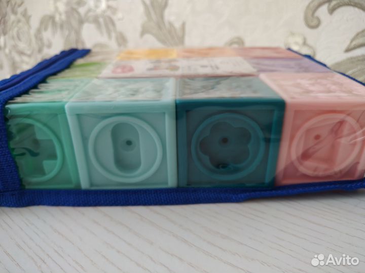 Развивающий набор резиновых кубиков