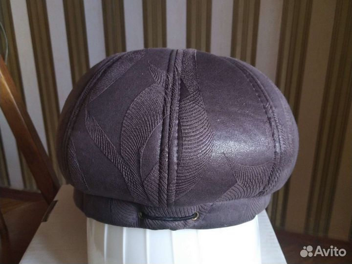 Кепка женская нубук/Шапка женская норка