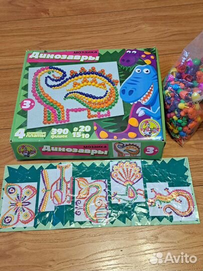 Развивающая игра Activity shapes+мозаика