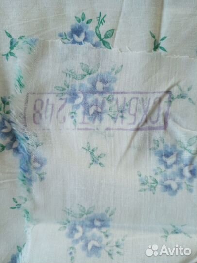 Ткани отрез СССР хлопок