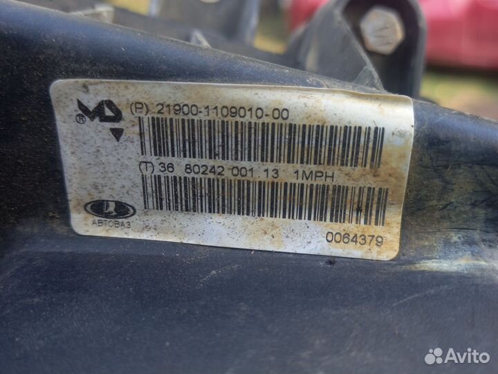 Корпус воздушного фильтра LADA granta