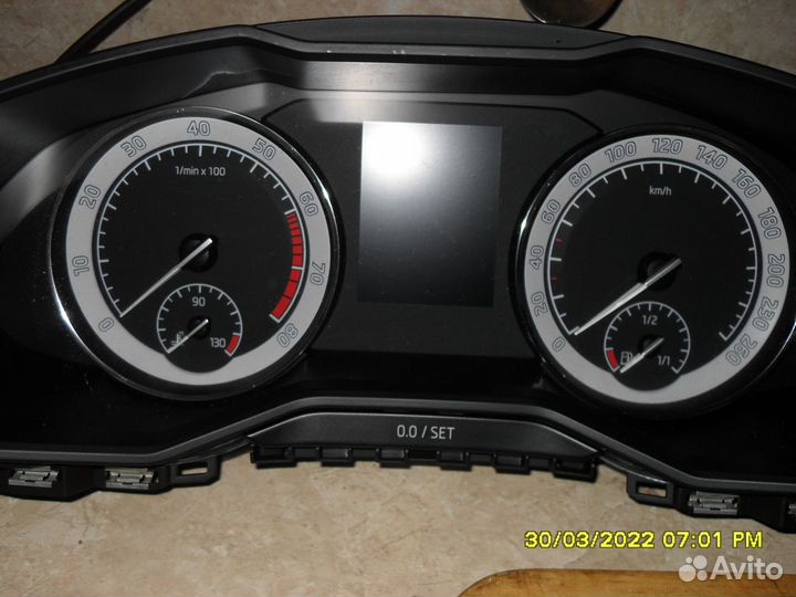 Приборная панель Шкода суперб 3