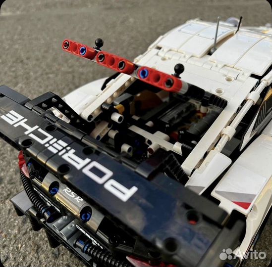 Lego technic porsche 911 gt3 rs 42056 собранная