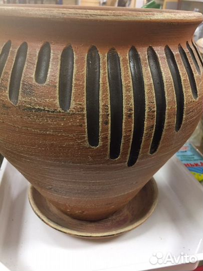 Горшки кашпо керамика улица дом большие