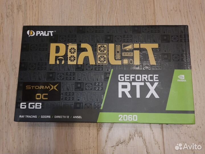 Видеокарта Palit RTX 2060 Storm OC 6 GB