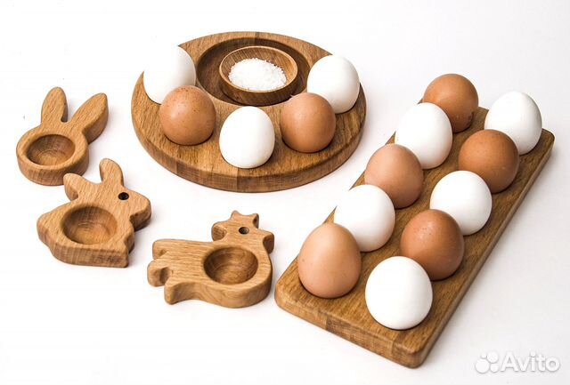 Подставка для яиц из дерева/Деревянная подставка/М