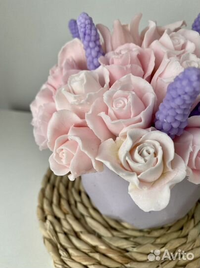 Композиция из мыла ручной работы (букет, подарок)