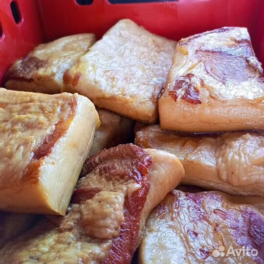 Сало домашнее копченое