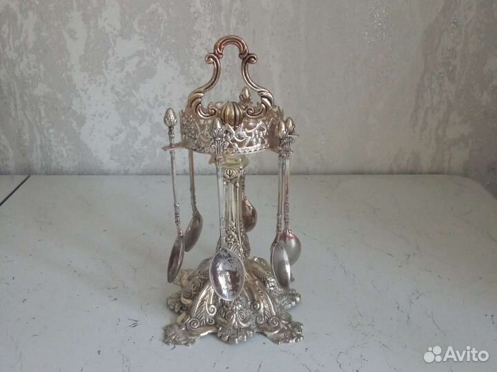 Набор ложек. Германия, посеребрение