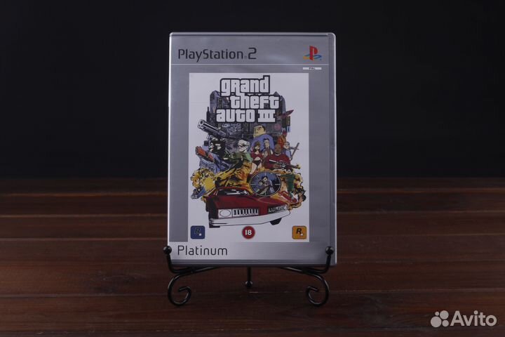 PS2 GTA III Лицензия