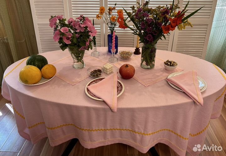 Скатерть лен