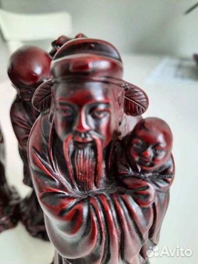 Статуэтки Старцы. Камень. Непал