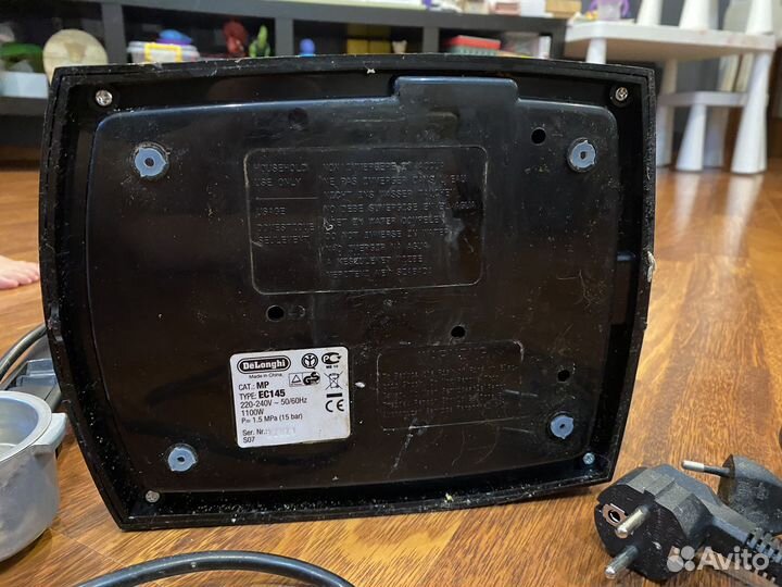 Кофеварка delonghi EC145 и кофемолка delonghi KG49