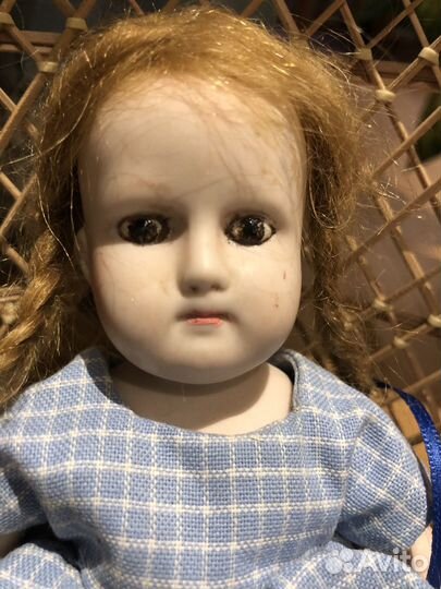 Кукла фарфоровая старинная Германия