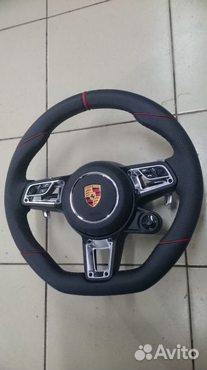 Изготовление анатомического руля Porsche