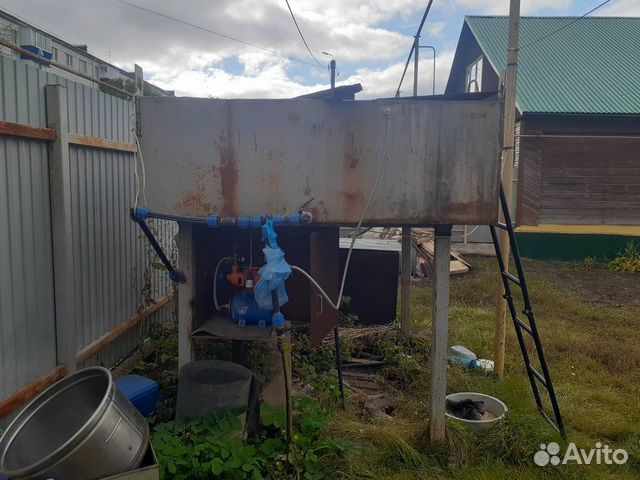 Бак для воды металлический