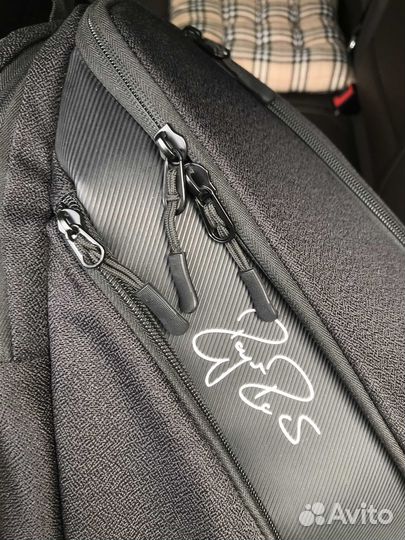 Рюкзак сумка Wilson Federer dna Black Backpack