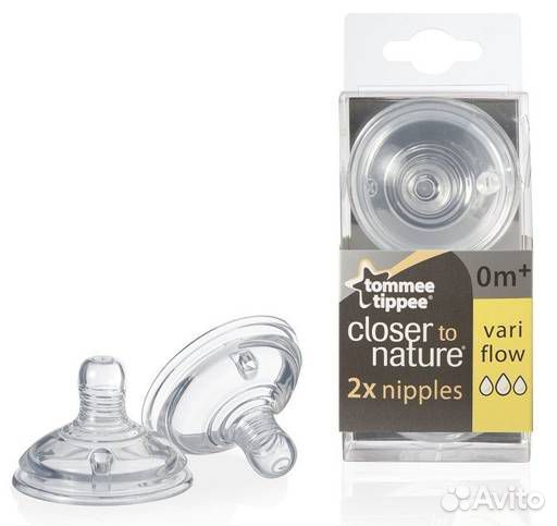 Tommee Tippee Набор силиконовых сосок