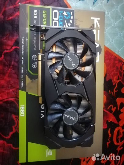 Видеокарта gtx 1660 6gb