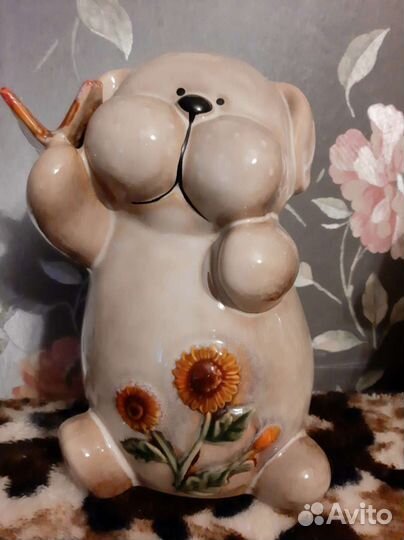 Сувенирные Собачки Керамика